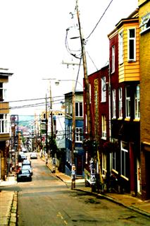 A street...