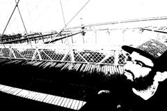 Me on the Brooklyn bridge