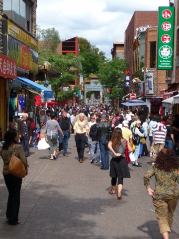 Le quartier de chinatown