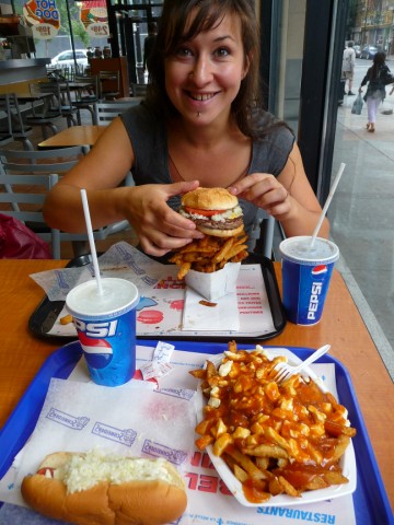 Burger / Poutine, un repas équilibré !