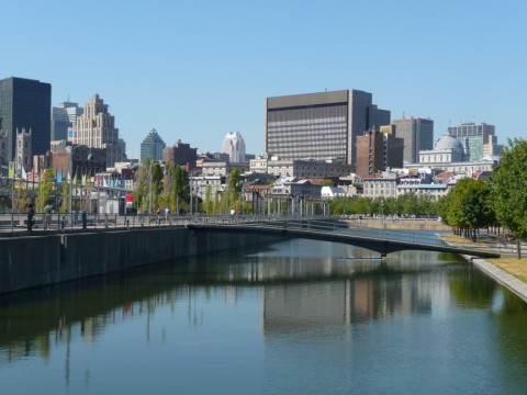 Le port du vieux Montréal